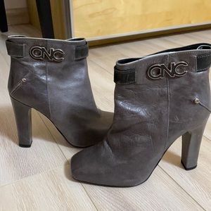 CNC ankle boots, high heel, almost new, size 37